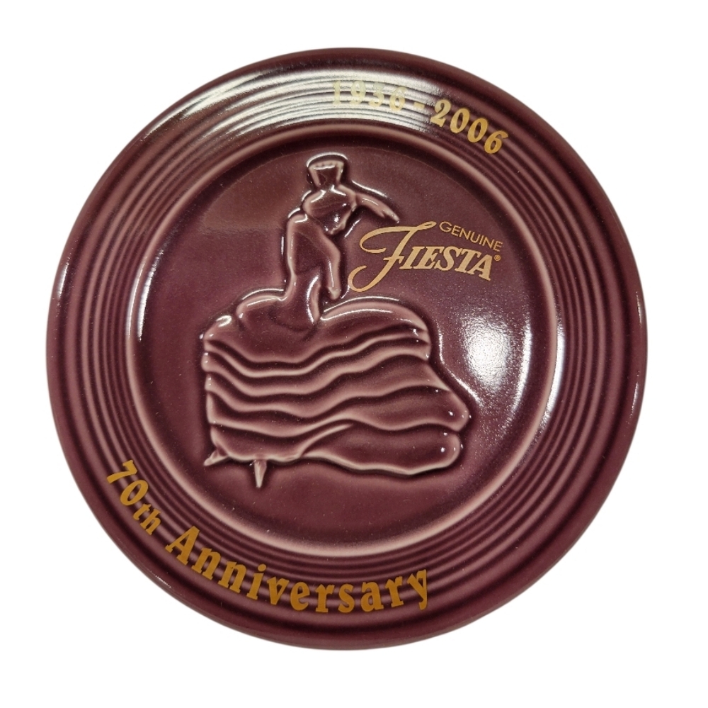 FIESTA Retired Trivet Anniversary Heather